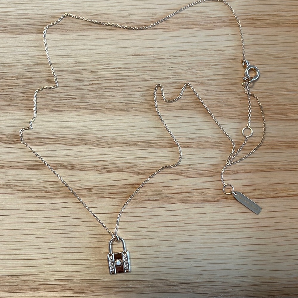 Melanie Auld 14k gold vermeil necklace